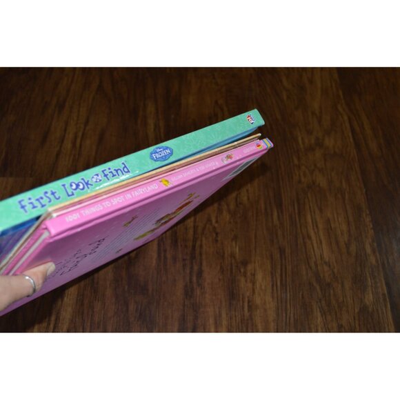 Disney Princess Usborne Look & Find Picture Books Fairy Tale Lot of 4 Frozen - Picture 4 of 6